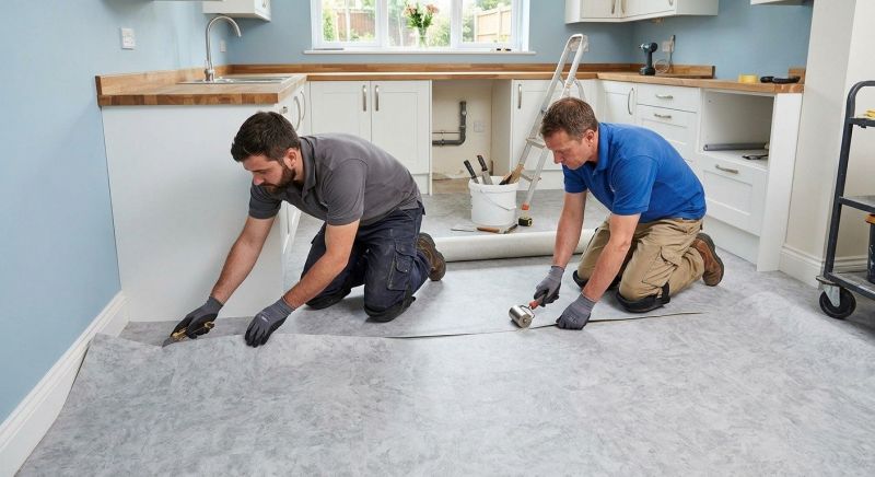 Sheet Linoleum Installation in Fluvanna County, VA