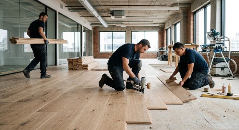Commercial Hardwood Service in Keswick, VA