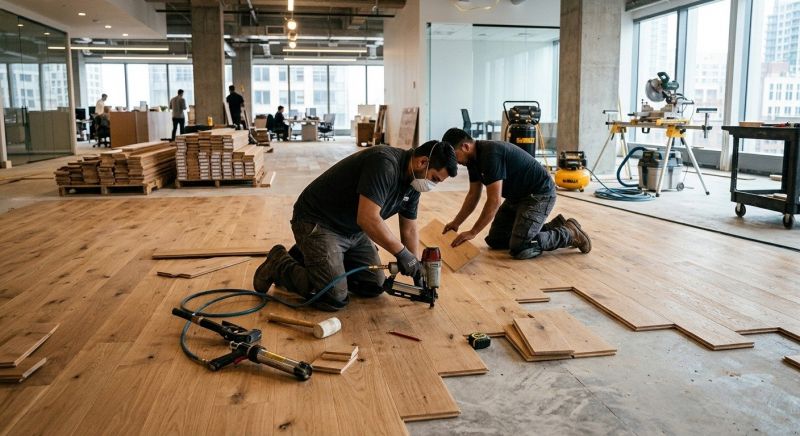Commercial Hardwood Service in Palmyra, VA