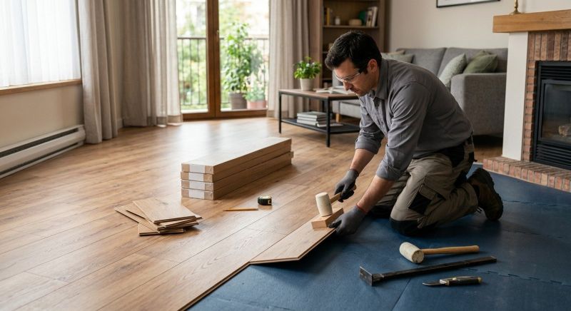 Laminate Floor Installation in Batesville, VA