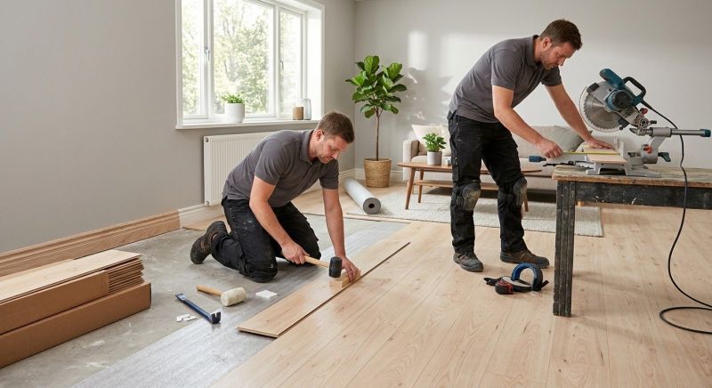 Laminate Floor Installation in Batesville, VA