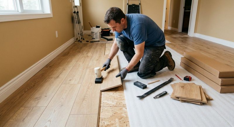 Laminate Floor Installation in Elkton, VA