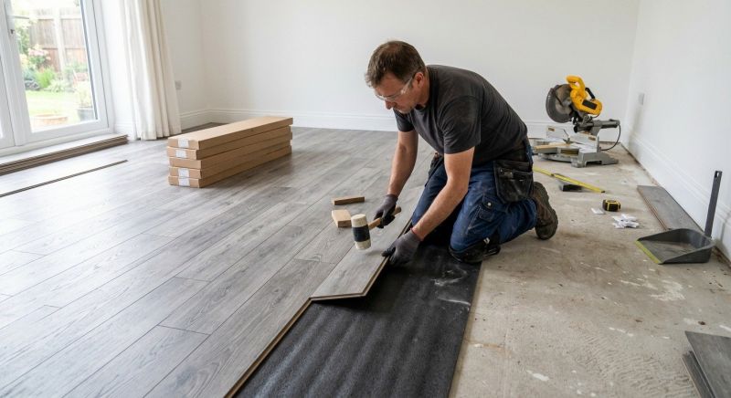 Laminate Floor Installation in Madison, VA