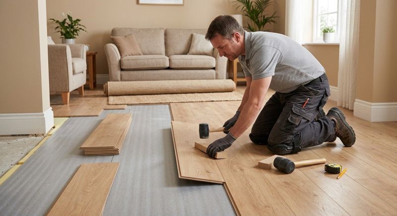 Laminate Floor Installation in Syria, VA
