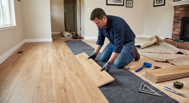 Laminate Floor Remodeling in Ruckersville, VA