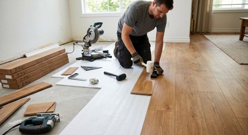 Laminate Floor Replacement in Earlysville, VA