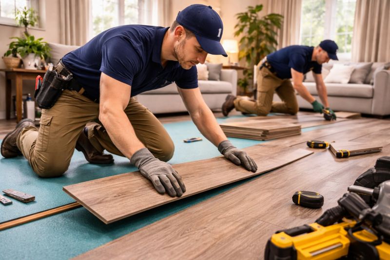 Laminate Floor Replacement in Gordonsville, VA