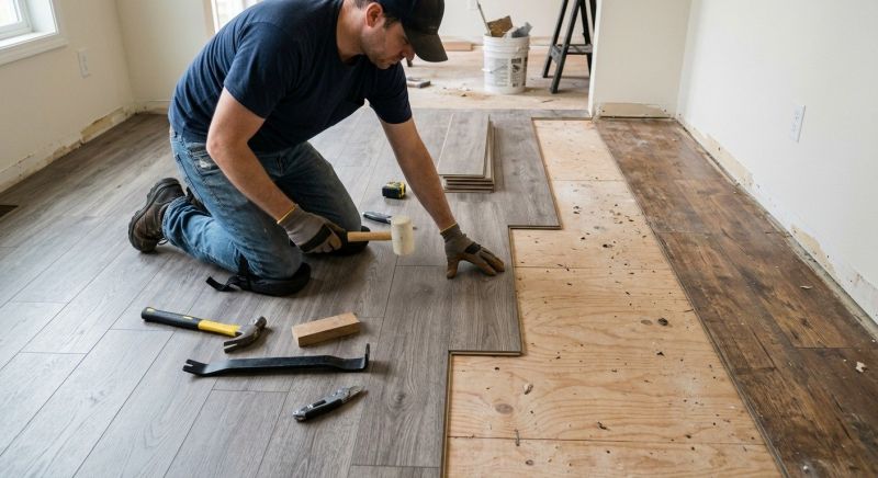 Laminate Floor Replacement in Madison, VA