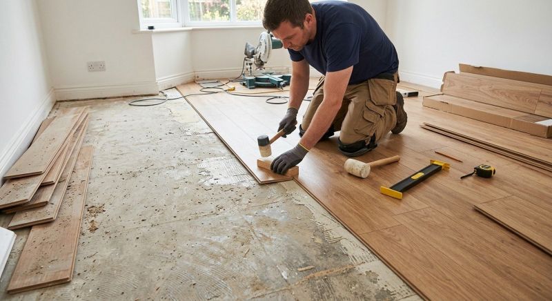 Laminate Floor Replacement in Rockingham County, VA