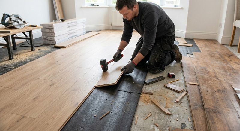 Laminate Floor Replacement in Shenandoah, VA
