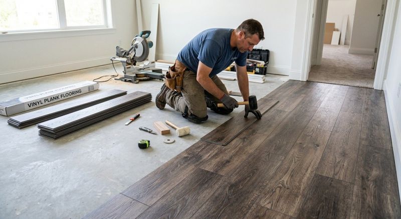 Linoleum Floor Installation in Earlysville, VA