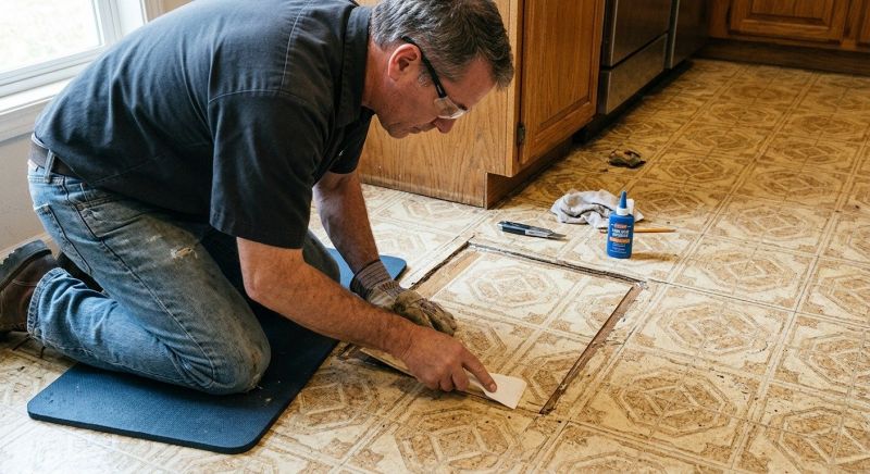 Linoleum Floor Installation in Louisa, VA