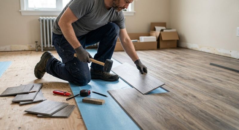 Linoleum Floor Installation in Palmyra, VA