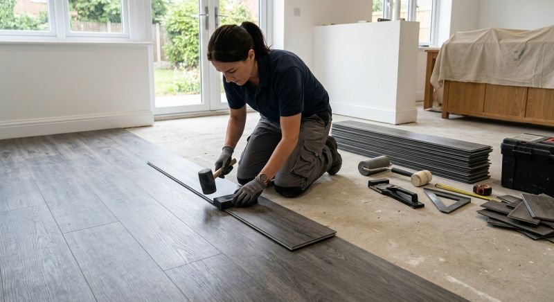 Luxury Vinyl Tile Installation in Louisa, VA