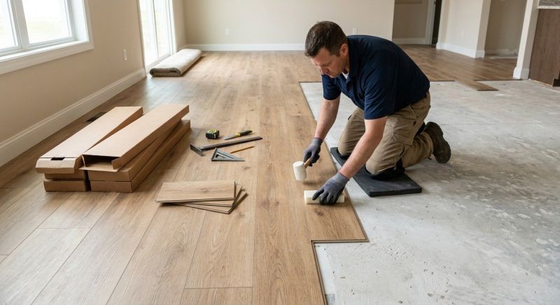 Luxury Vinyl Tile Installation in Shenandoah, VA