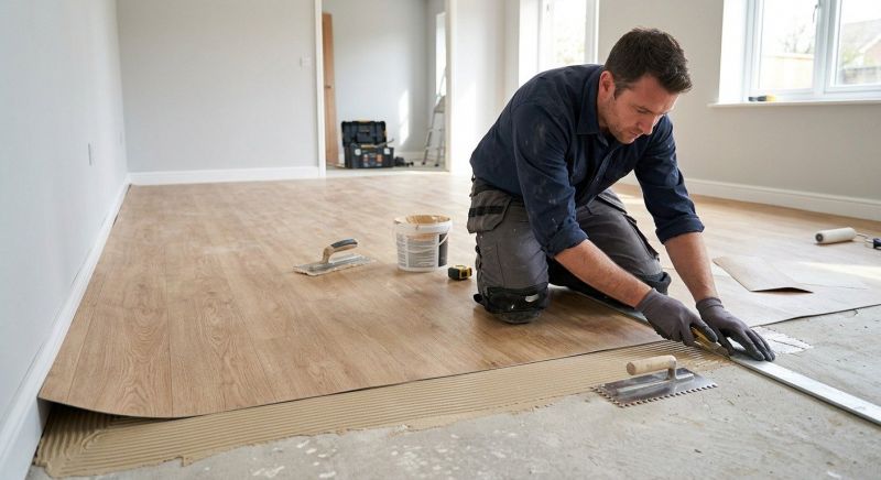 Sheet Flooring Installation in Albemarle County, VA