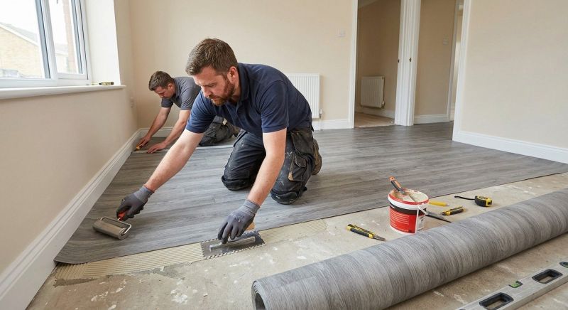 Sheet Flooring Installation in Orange County, VA