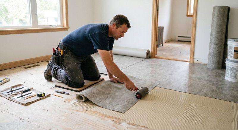 Sheet Flooring Installation in Rockingham County, VA