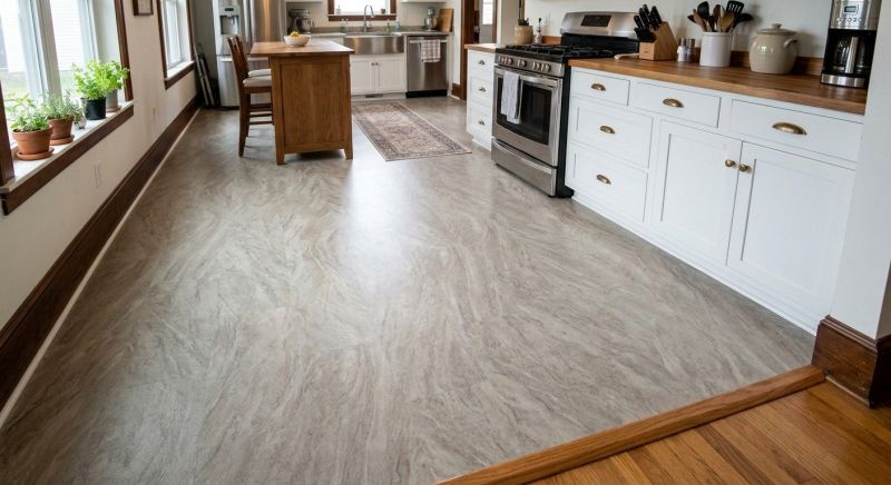 Sheet Linoleum Installation in Charlottesville, VA