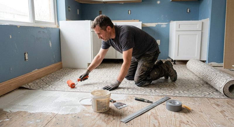 Sheet Linoleum Installation in Keswick, VA