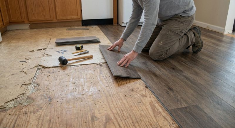 Vinyl Flooring Installation in Charlottesville, VA