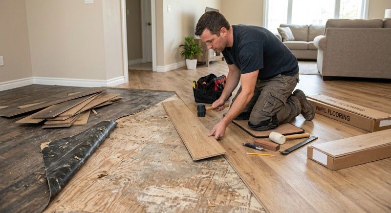 Vinyl Flooring Installation in Shenandoah, VA