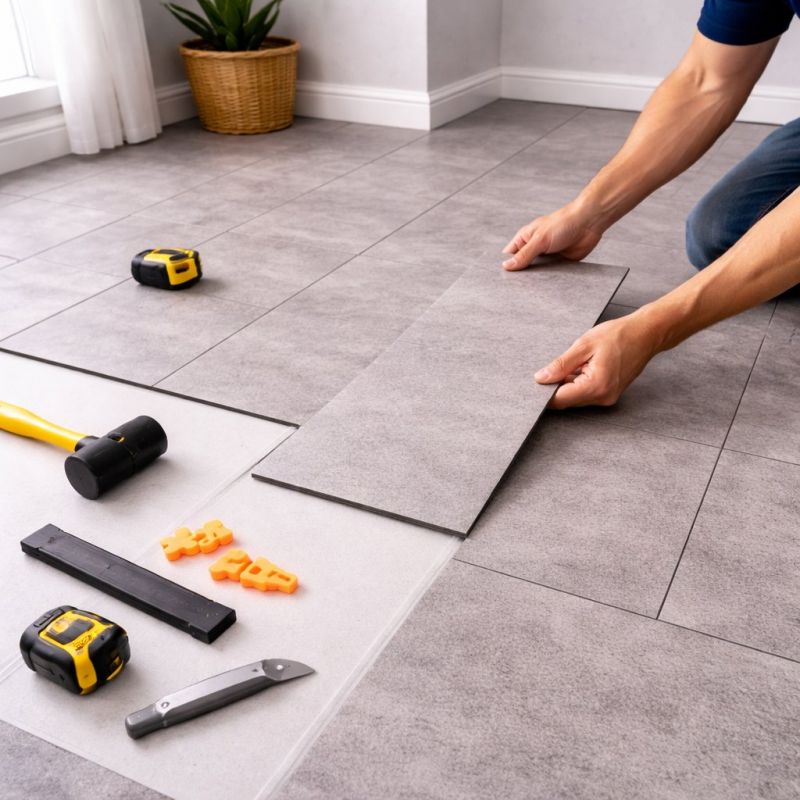 Vinyl Tile Installation in Ruckersville, VA